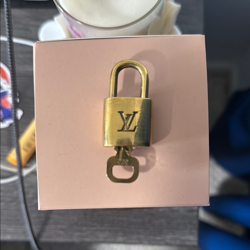 Louis Vuitton Brass Lock with Key